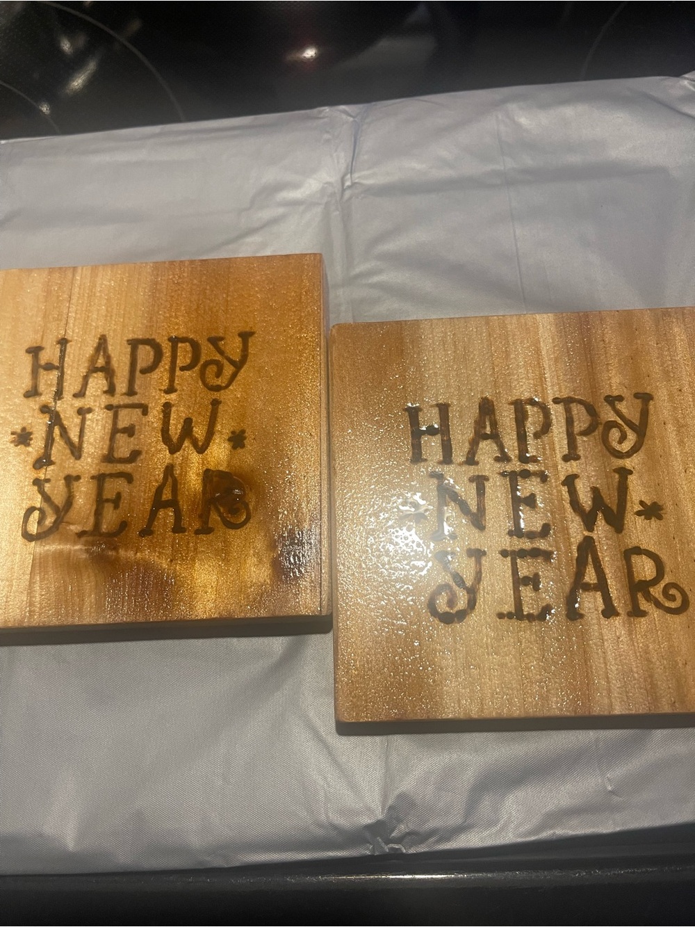 Happy New Year Drink Coasters